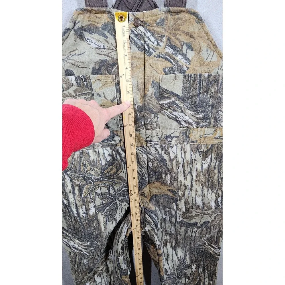 Walls Blizzard‎ Pruf Overalls Mens Large Realtree Camo Insulated Vintage Hunting